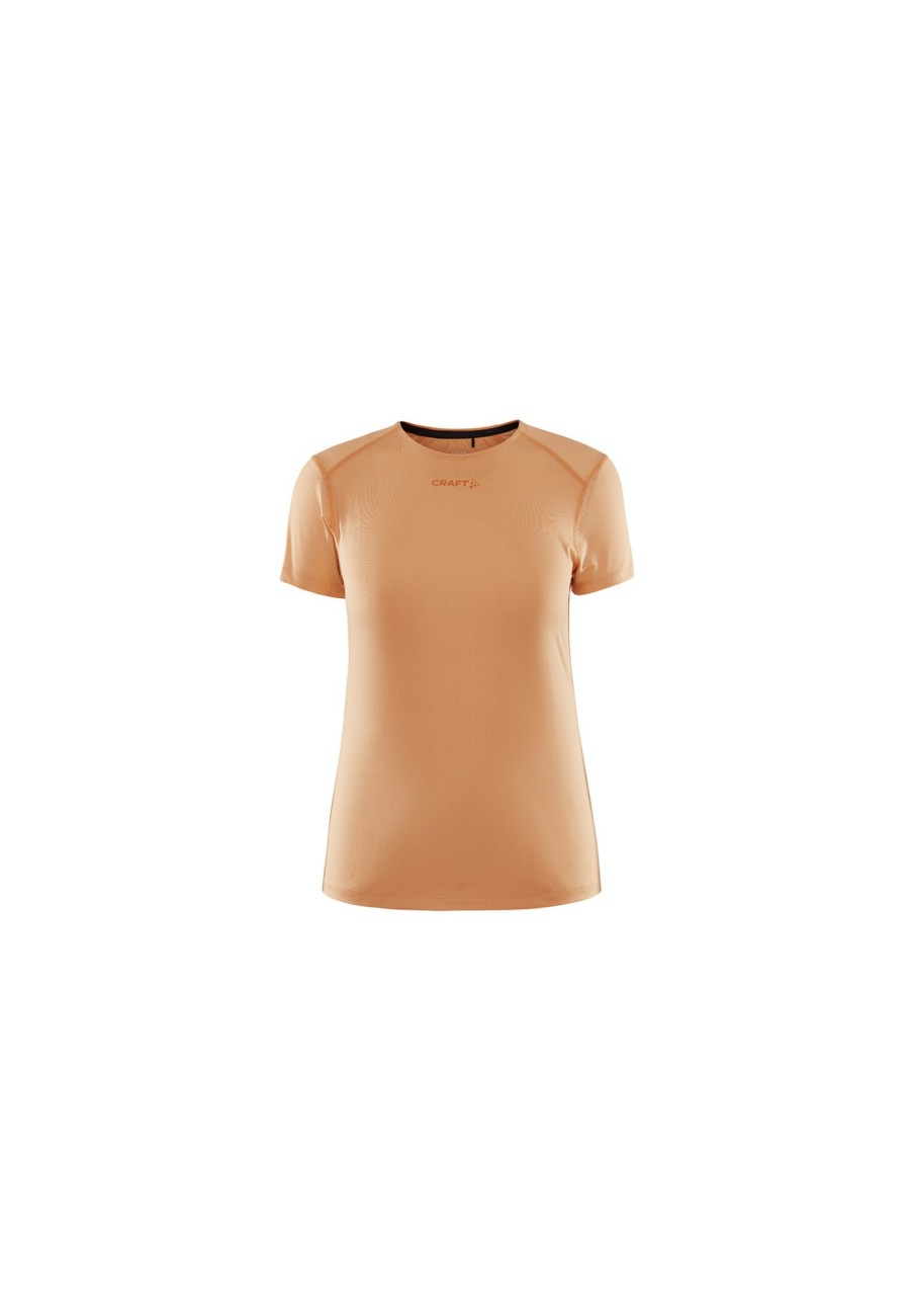 Laufbekleidung | Craft Craft Adv Essence Kurzarm Slim T-Shirt Damen Orange