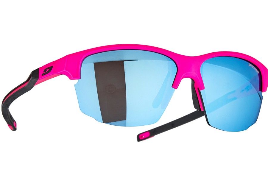 Triathlon Zubehor | Julbo Julbo Split Spectron 3 Sonnenbrille Pink/Blau