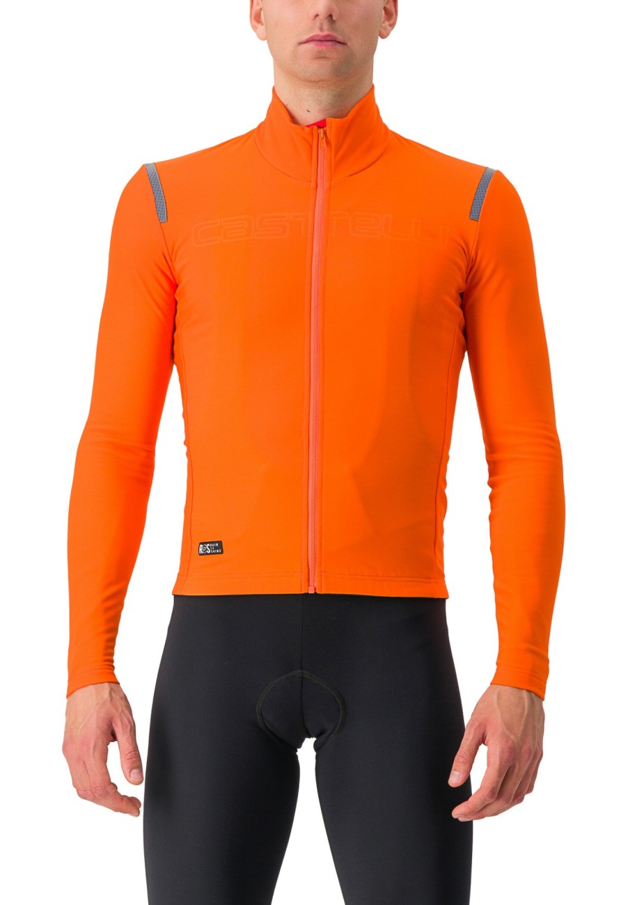 Trikots Langarm | Castelli Castelli Tutto Nano Ros Trikot Herren Orange