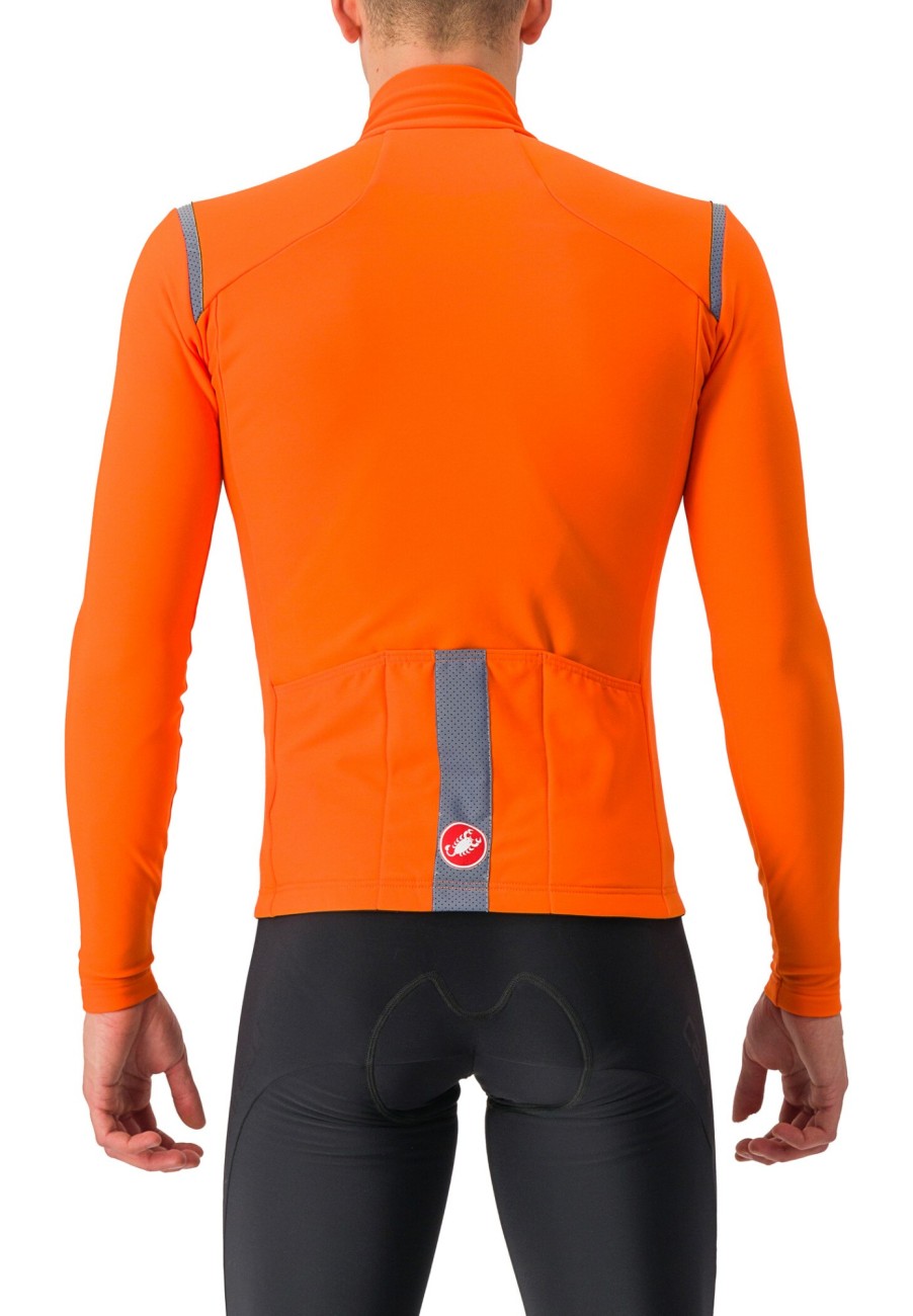 Trikots Langarm | Castelli Castelli Tutto Nano Ros Trikot Herren Orange