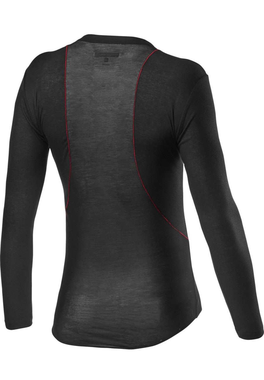 Langarm Shirts | Castelli Castelli Prosecco Tech Langarm Baselayer Herren Schwarz