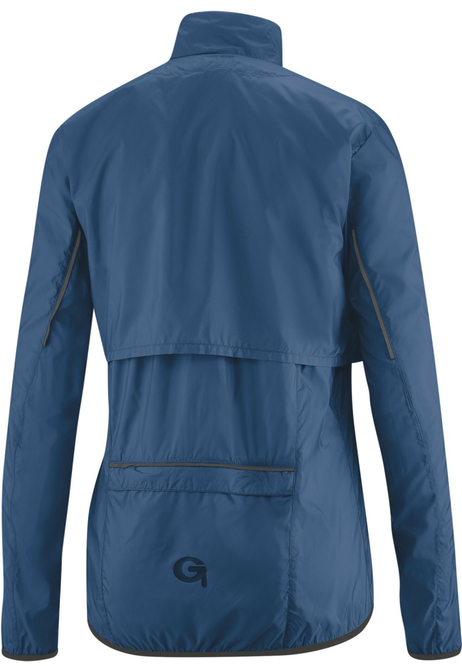 Windjacken | Gonso Gonso Bernira Zip-Off Jacke Damen Blau