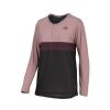 Trikots Langarm | IXS Ixs Flow Xtg Langarmtrikot Damen Grau/Pink