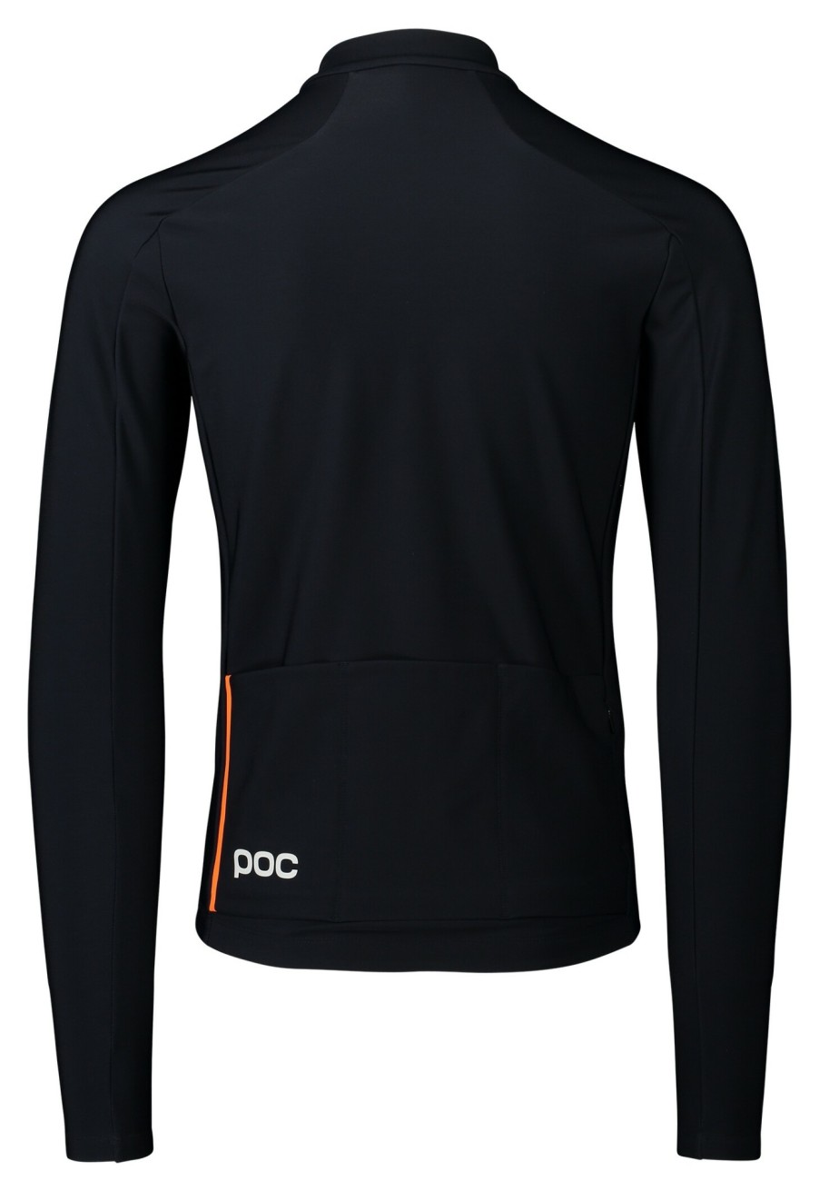 Trikots Langarm | POC Poc Radiant Langarm Trikot Herren Schwarz