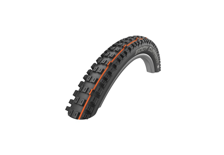 Reifen | SCHWALBE Schwalbe Eddy Current Rear Super Trail Evolution Faltreifen 27.5X2.80" Tle E-50 Addix Soft Schwarz