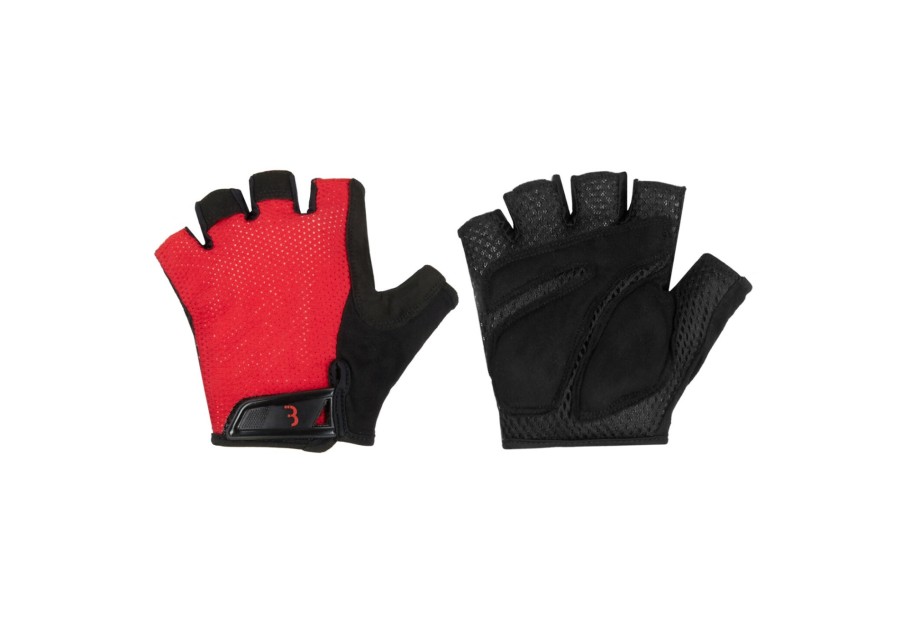 Handschuhe | BBB Cycling Bbb Cycling Cooldown Kurzfingerhandschuhe Herren Rot