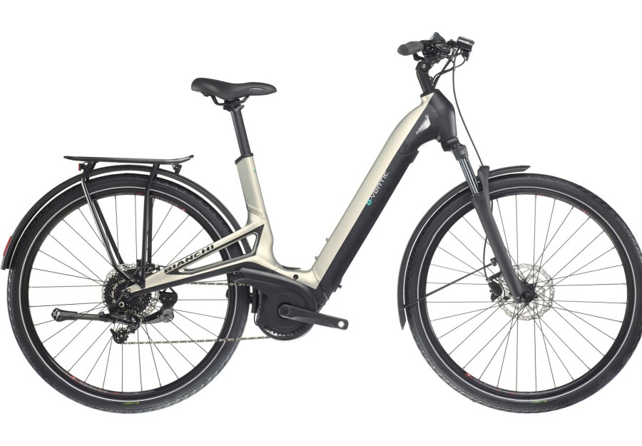 E-Bikes City | Bianchi Bianchi E-Vertic C-Type Deore Silber