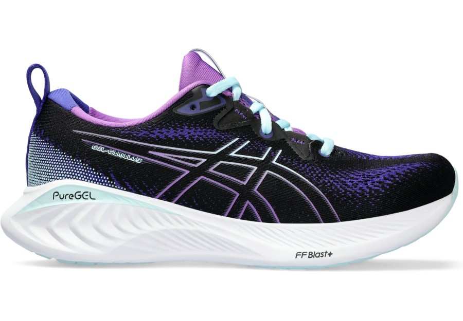 Laufschuhe | asics Asics Gel-Cumulus 25 Schuhe Damen Schwarz/Lila