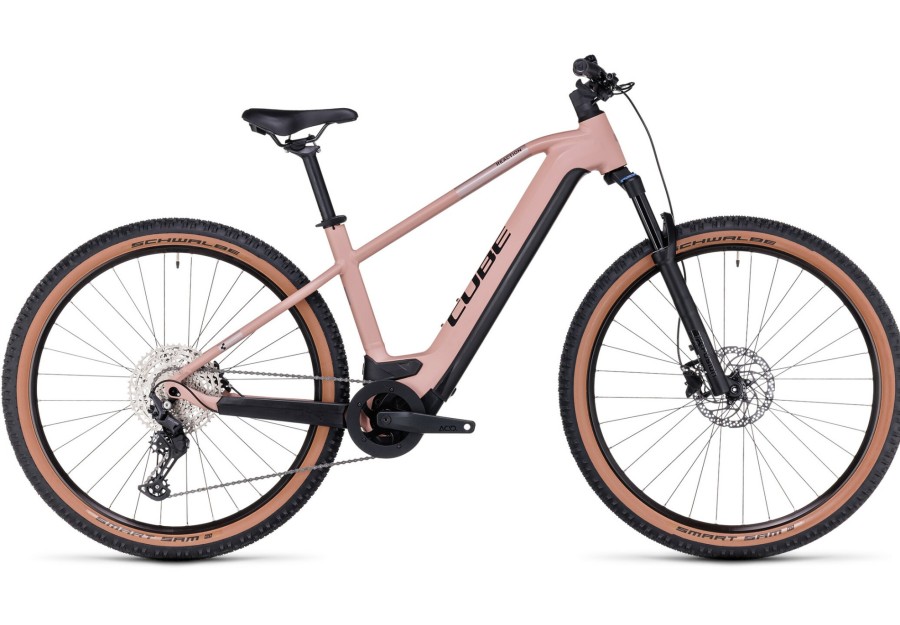 E-Mountainbikes | Cube Cube Reaction Hybrid Pro 625 Pink