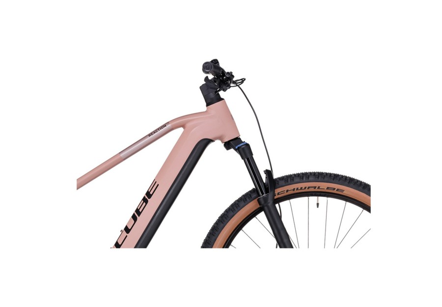 E-Mountainbikes | Cube Cube Reaction Hybrid Pro 625 Pink