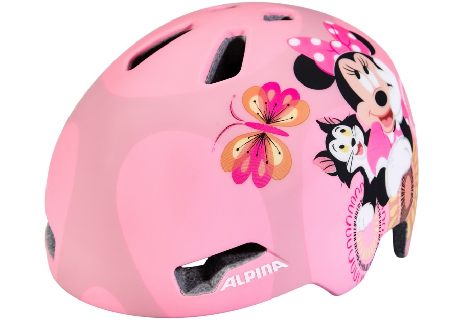 Trekking- & Cityhelme | Alpina Alpina Hackney Disney Helm Kinder Pink