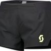 Laufbekleidung | SCOTT Scott Rc Run Split Shorts Damen Schwarz