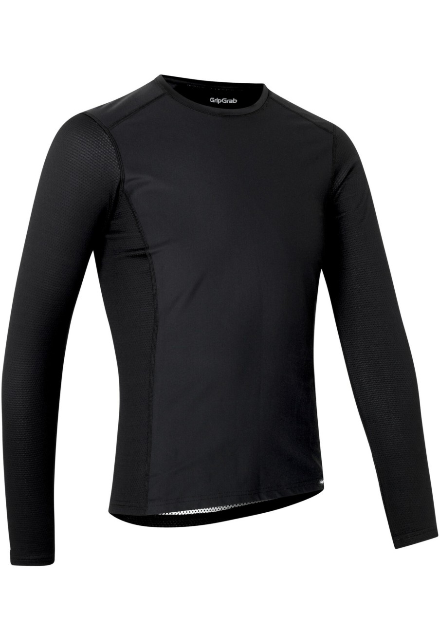 Langarm Shirts | GripGrab Gripgrab Windbreaking Langarm Baselayer Schwarz