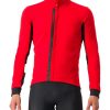 Rennradjacken | Castelli Castelli Entrata Jacke Herren Rot