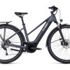 E-Bikes Trekking | Cube Cube Touring Hybrid One 625 Trapez Grau