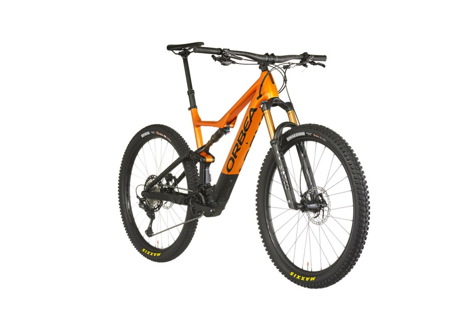 E-Mountainbikes | Orbea Orbea Rise H10 Orange/Schwarz