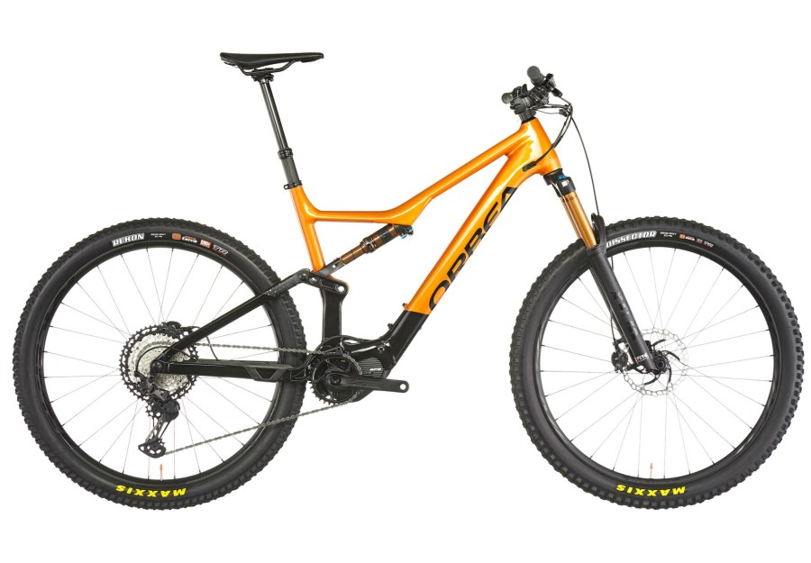 E-Mountainbikes | Orbea Orbea Rise H10 Orange/Schwarz