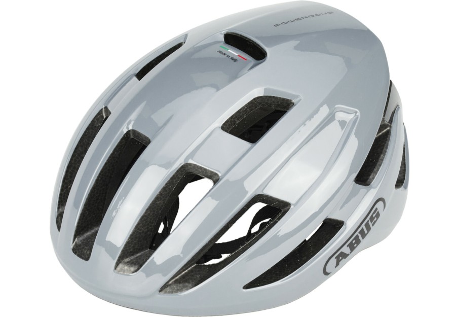 Rennradhelme | ABUS Abus Powerdome Ace Helm Grau