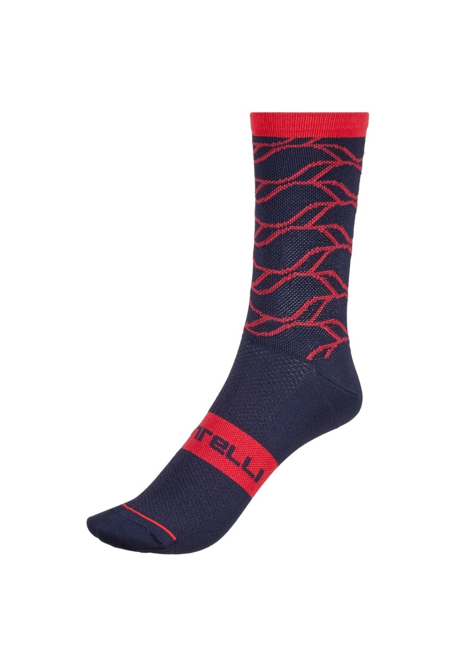 Socken | Castelli Castelli Climber'S 3.0 Socken 12Cm Damen Blau