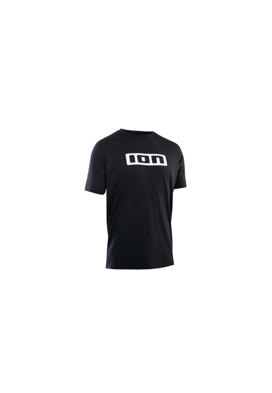 Trikots Kurzarm | ION Ion Drirelease Logo Kurzarm Tee Herren Schwarz