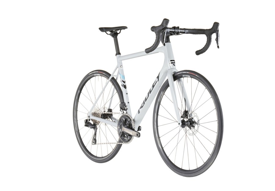 Strasenrennrader | Ridley Bikes Ridley Bikes Helium Slx Disc 105 Di2 Grau