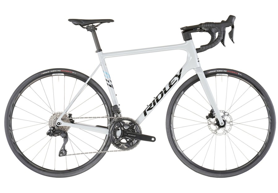 Strasenrennrader | Ridley Bikes Ridley Bikes Helium Slx Disc 105 Di2 Grau