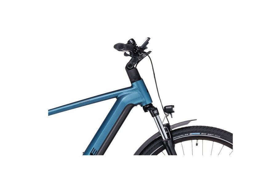 E-Bikes Trekking | Cube Cube Kathmandu Hybrid One 625 Blau/Schwarz