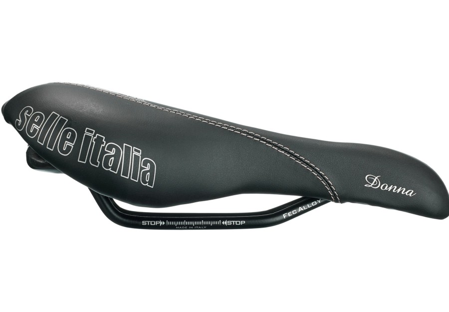 Sattel | Selle Italia Selle Italia Donna Gel Flow Sattel Damen Schwarz