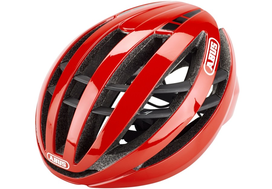 Rennradhelme | ABUS Abus Aventor Road Helm Rot