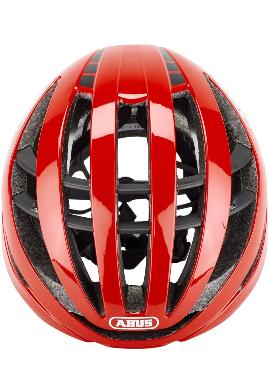 Rennradhelme | ABUS Abus Aventor Road Helm Rot