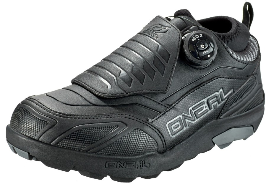 Mtb Schuhe | O'Neal O'Neal Loam Wp Spd Schuhe Herren Schwarz/Grau