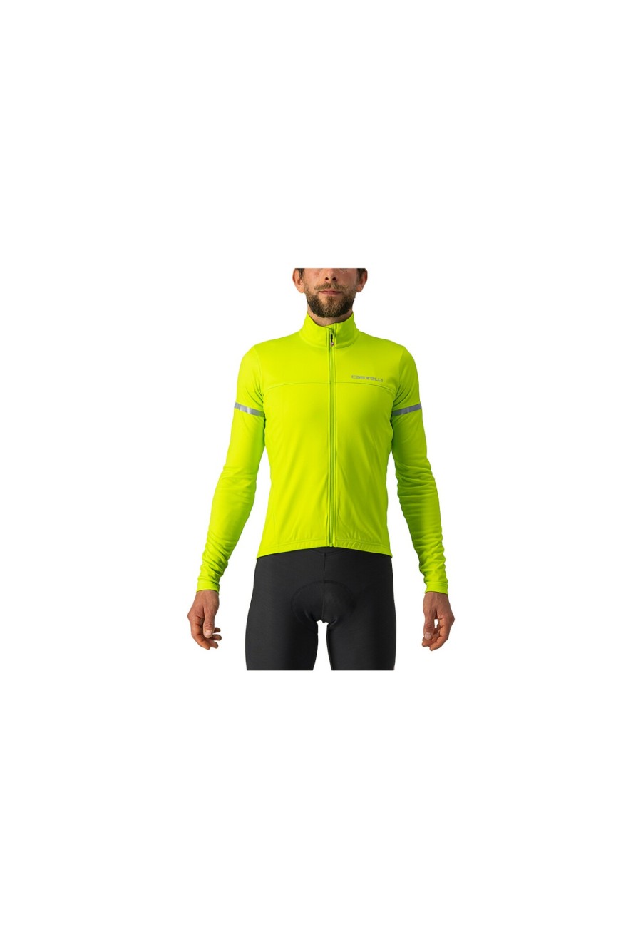 Trikots Langarm | Castelli Castelli Fondo 2 Trikot Fz Herren Gelb