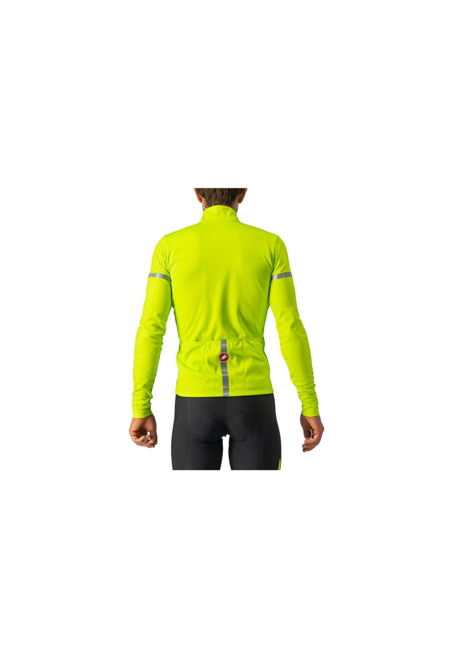 Trikots Langarm | Castelli Castelli Fondo 2 Trikot Fz Herren Gelb