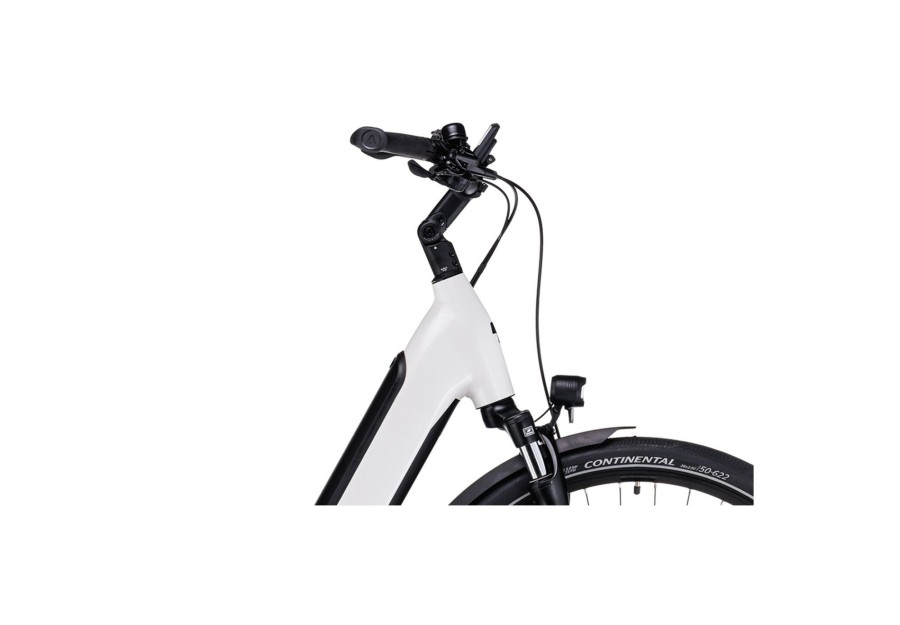 E-Bikes Trekking | Cube Cube Supreme Sport Hybrid One 500 Easy Entry Weis