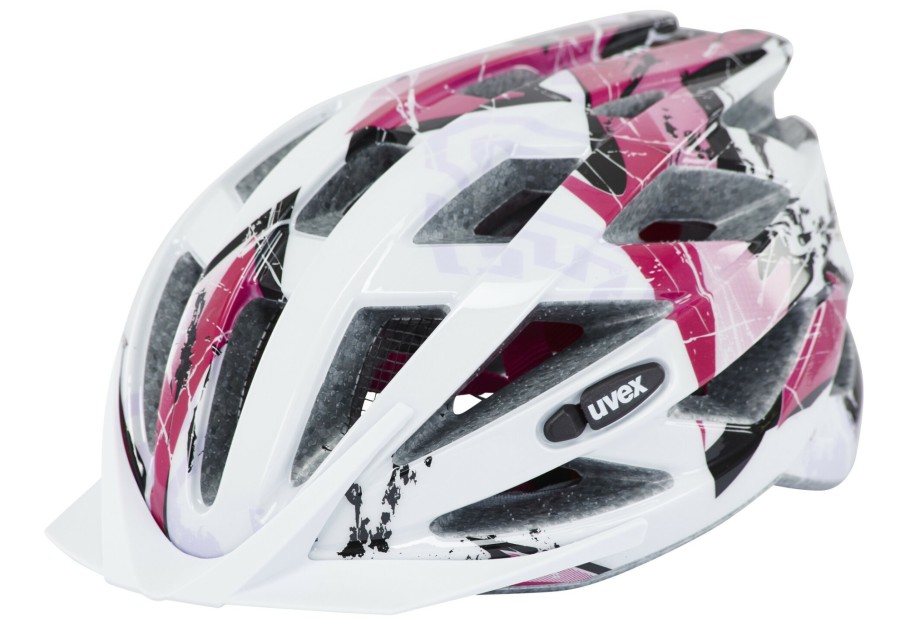 Rennradhelme | UVEX Uvex Air Wing Helm Kinder Weis/Pink