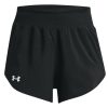 Laufbekleidung | Under Armour Under Armour Fly By Elite Hi Shorts Damen Schwarz