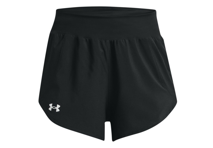 Laufbekleidung | Under Armour Under Armour Fly By Elite Hi Shorts Damen Schwarz