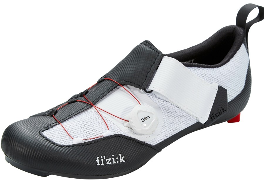 Rennradschuhe | Fizik Fizik Transiro Infinito R3 Triathlonschuhe Schwarz/Weis