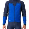 Rennradjacken | Castelli Castelli Fly Thermal Jacke Herren Blau