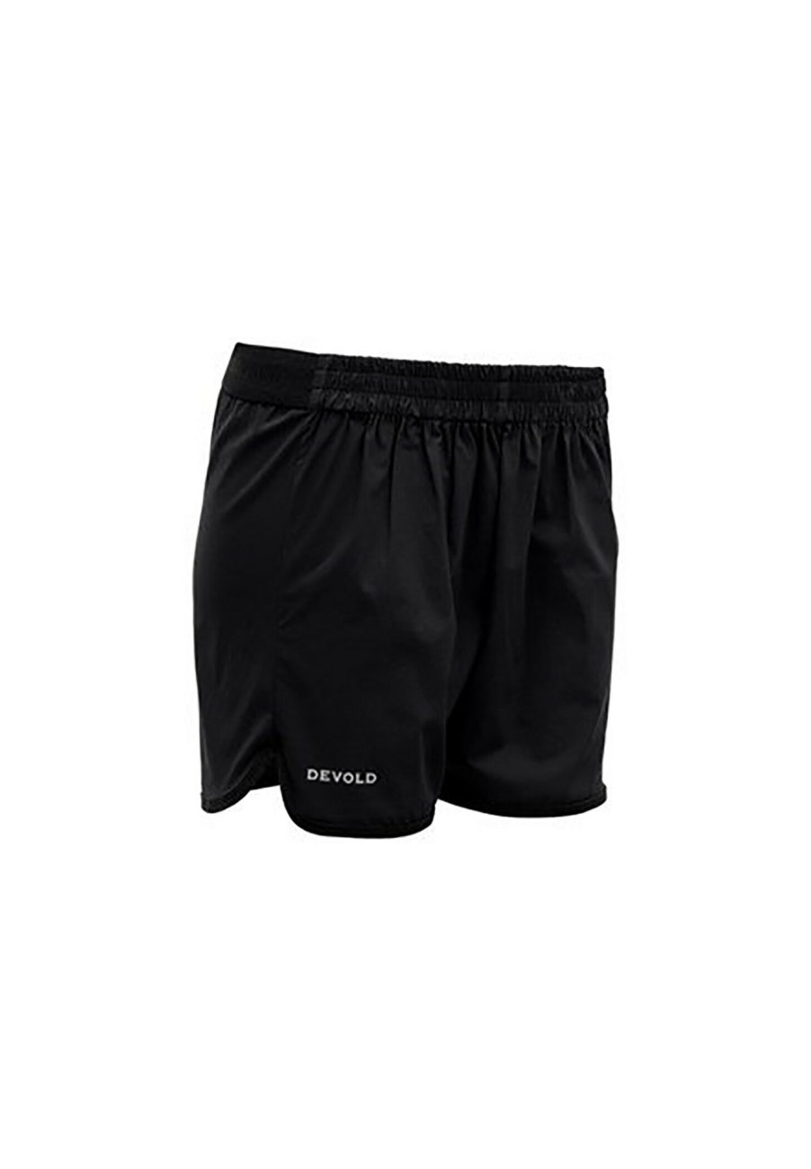 Laufbekleidung | Devold Devold Running Kurze Shorts Damen Schwarz