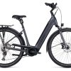 E-Bikes Trekking | Cube Cube Supreme Sport Hybrid Exc 625 Easy Entry Grau