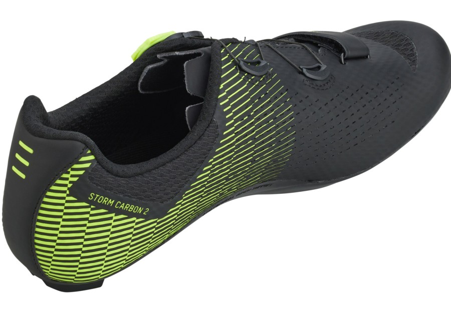 Rennradschuhe | Northwave Northwave Storm Carbon 2 Rennrad Schuhe Herren Schwarz/Gelb