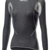 Langarm Shirts | Castelli Castelli Flanders 2 Warm Langarm Baselayer Damen Grau