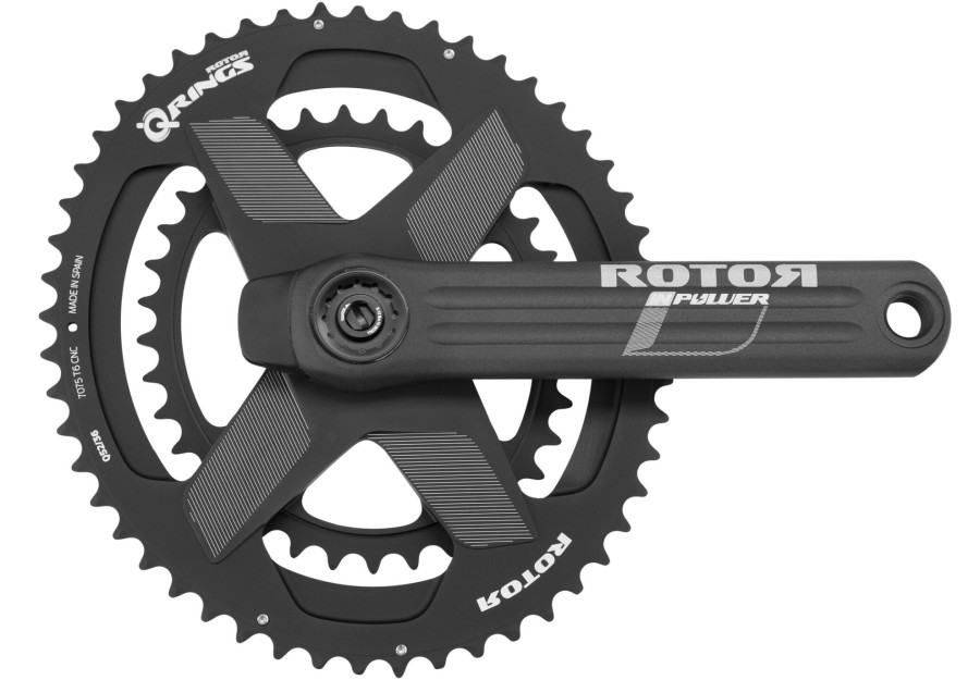 Leistungsmesser | Rotor Rotor Powerpack Inpower Road Bundle Powermeter Kurbelgarnitur Oval Dm 52/36T