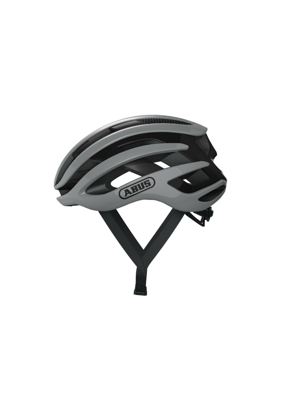 Rennradhelme | ABUS Abus Airbreaker Helm Grau