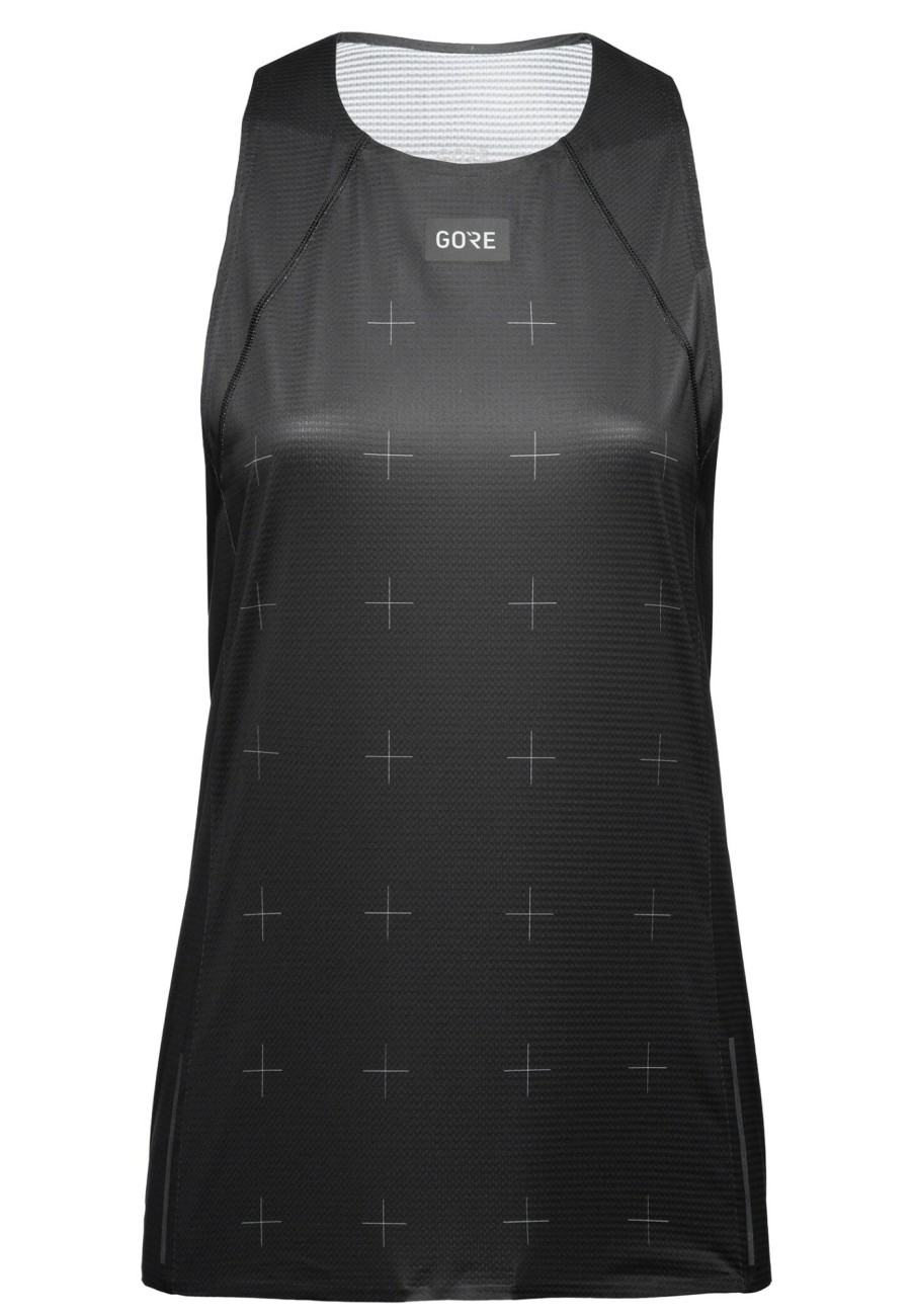 Laufbekleidung | GOREWEAR Gorewear Contest Daily Singlet Damen Schwarz