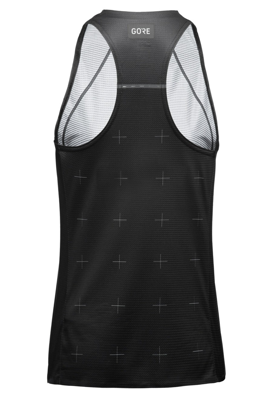 Laufbekleidung | GOREWEAR Gorewear Contest Daily Singlet Damen Schwarz