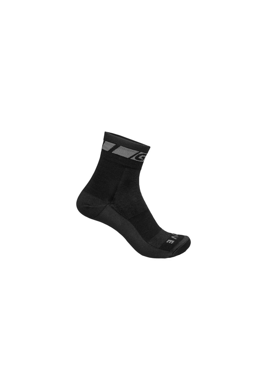 Socken | GripGrab Gripgrab Merino Regular Cut Socken Schwarz