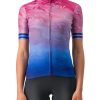 Trikots Kurzarm | Castelli Castelli Marmo Trikot Damen Bunt