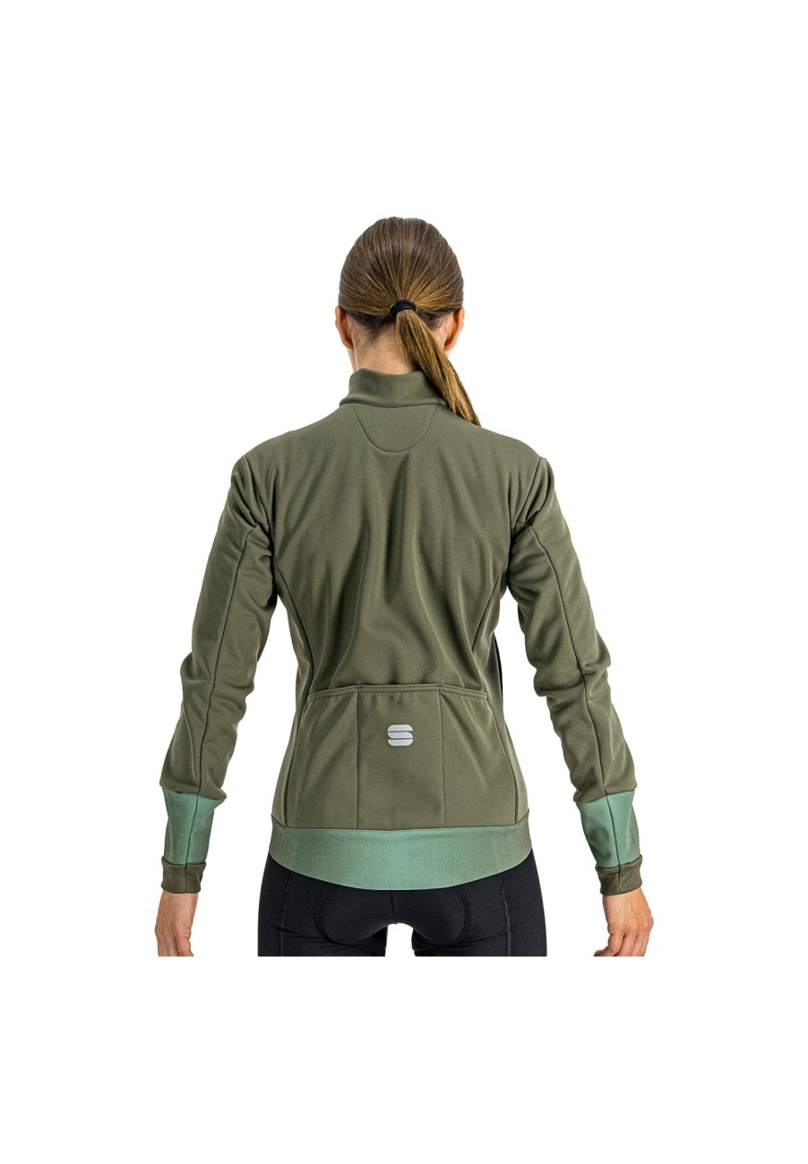 Rennradjacken | Sportful Sportful Super Jacke Damen Oliv